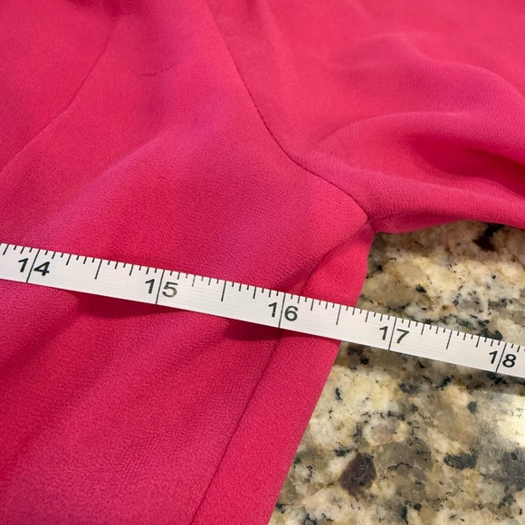 Hariyn pink ruffled tiered midi dress SZ SM - Picture 10 of 14